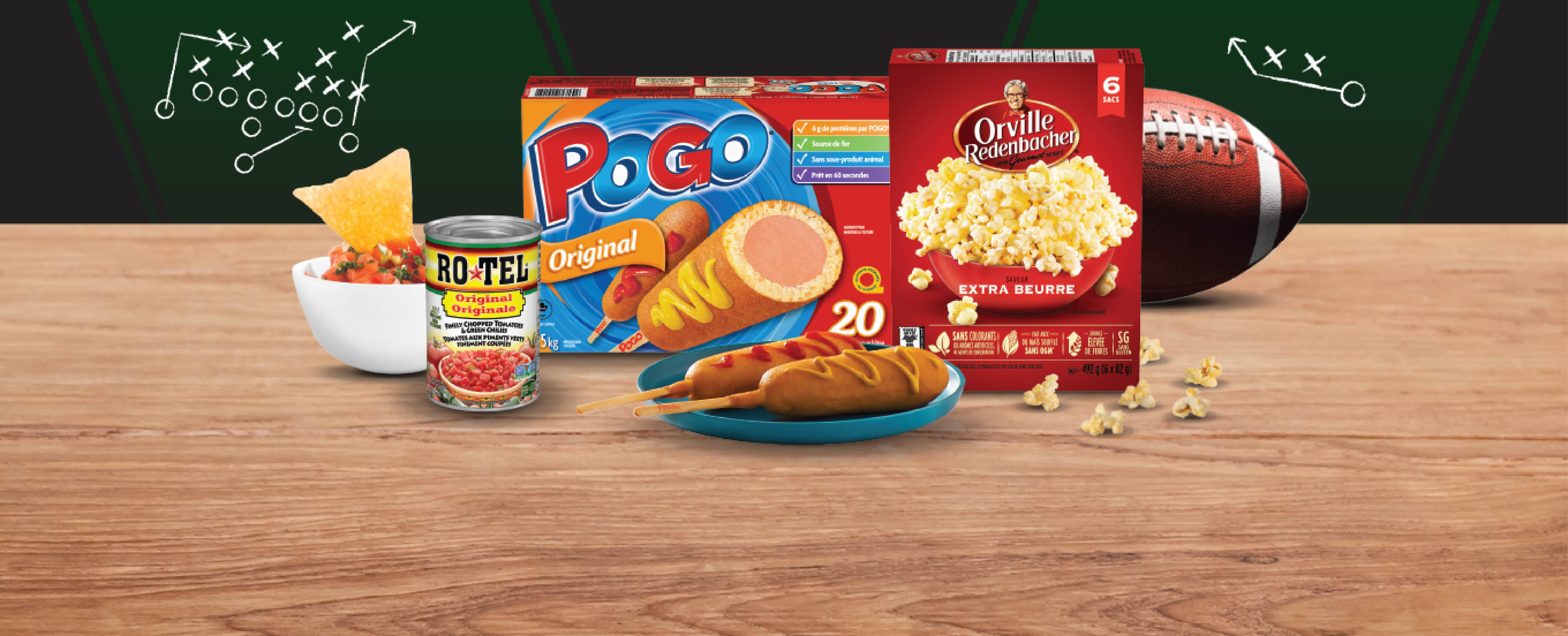 L'heure du Match collations et hors d'oeuvres