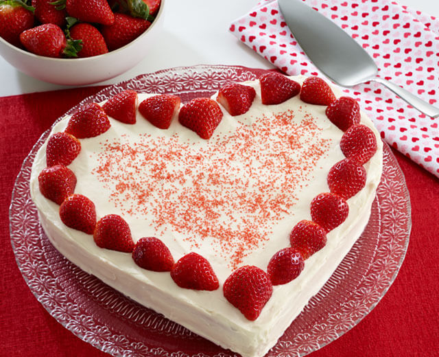 Strawberries and Cream Cake