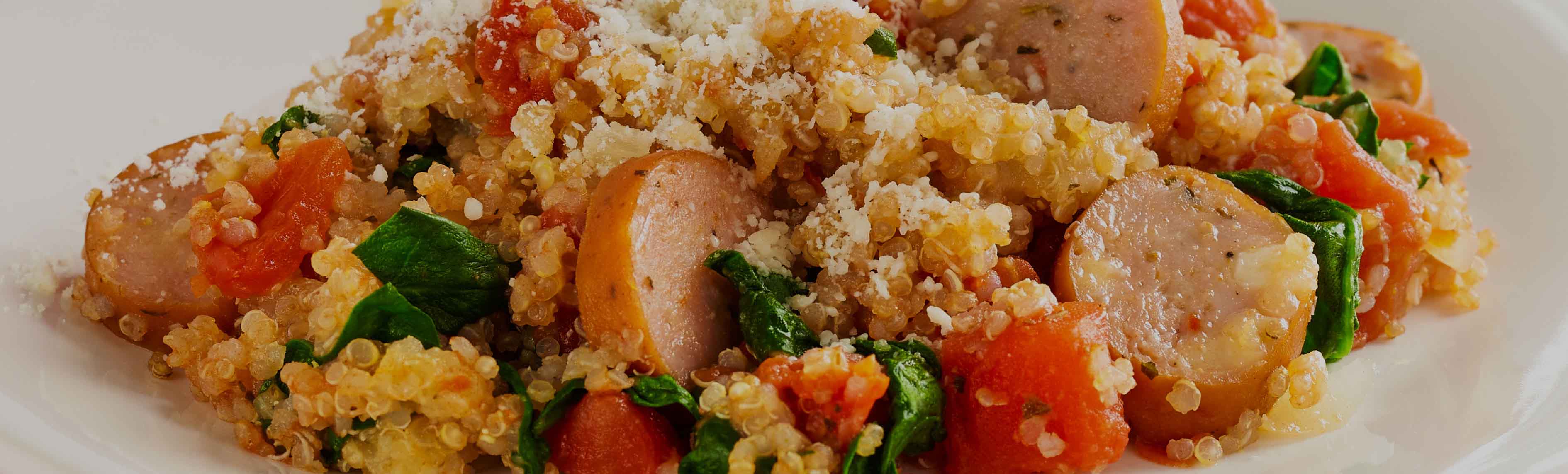 Italian Chicken Sausage and Quinoa Skillet
