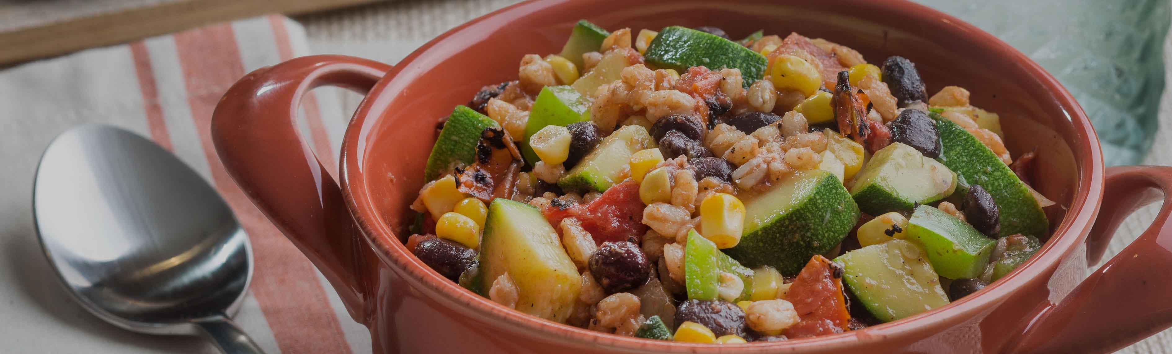 Vegetarian Farro Skillet