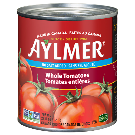 Aylmer No Salt Added Whole Tomatoes
