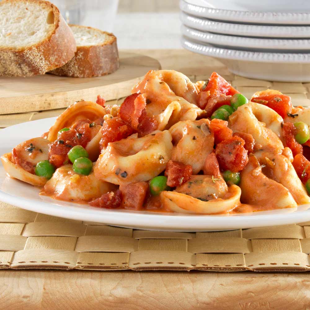 Tomato and Bacon Tortellini