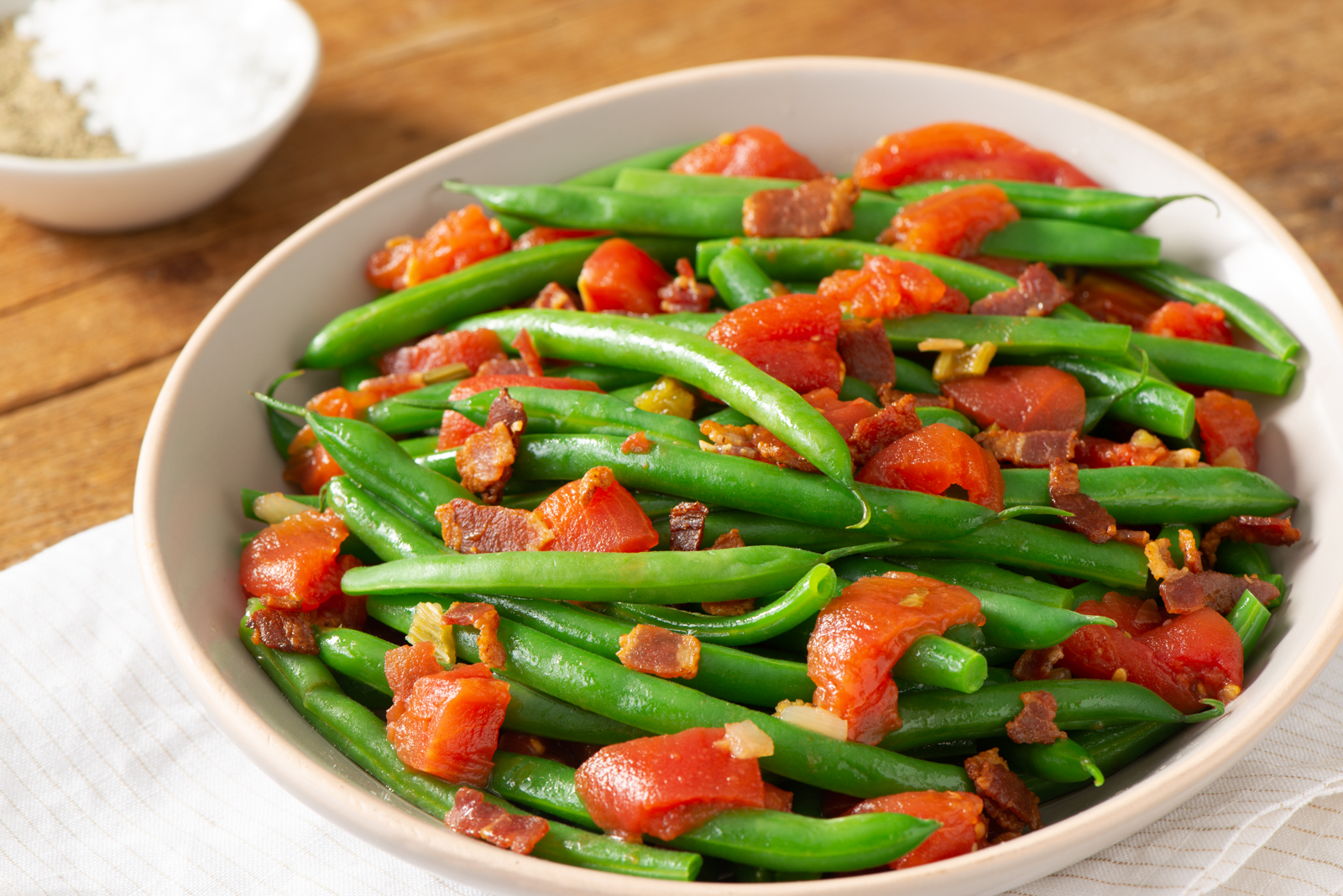 Bacon and Tomato Green Beans