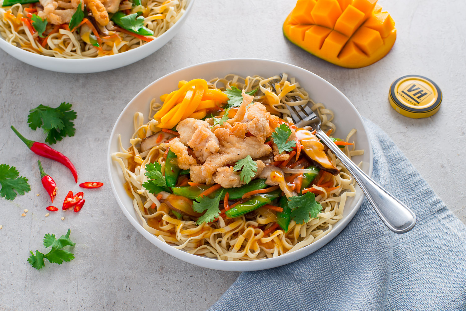  Faster than take-out, this noodle stir-fry is fabulous for weeknight dinners. 