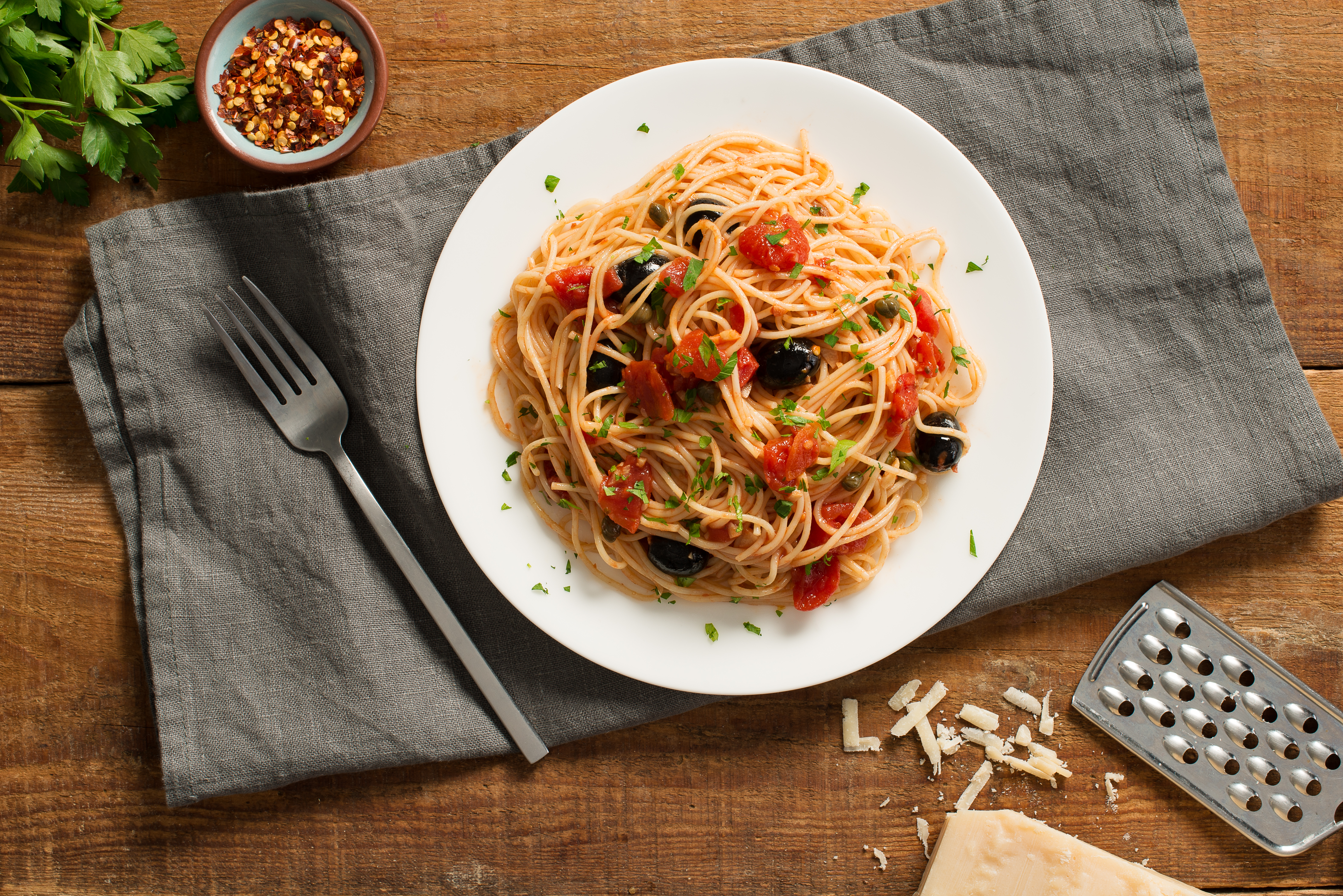 Pasta Puttanesca 