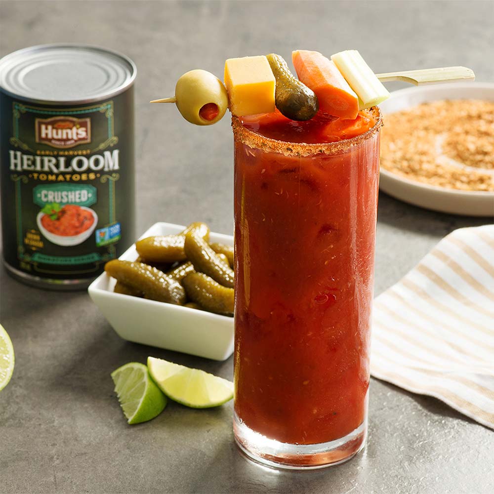 Heirloom Tomato and Sriracha Caesar