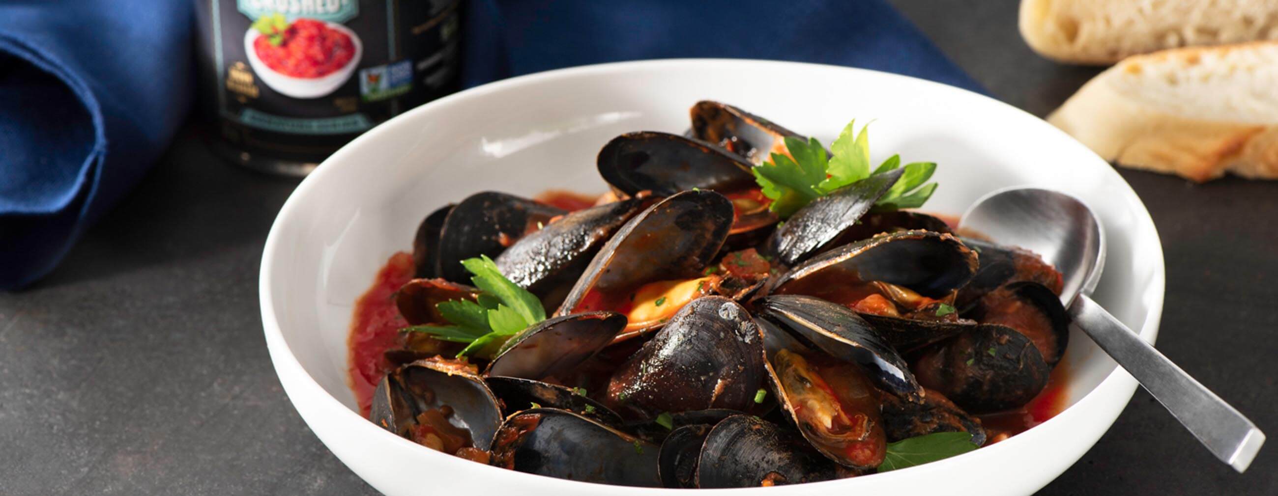 Mussels in Tomato Sauce