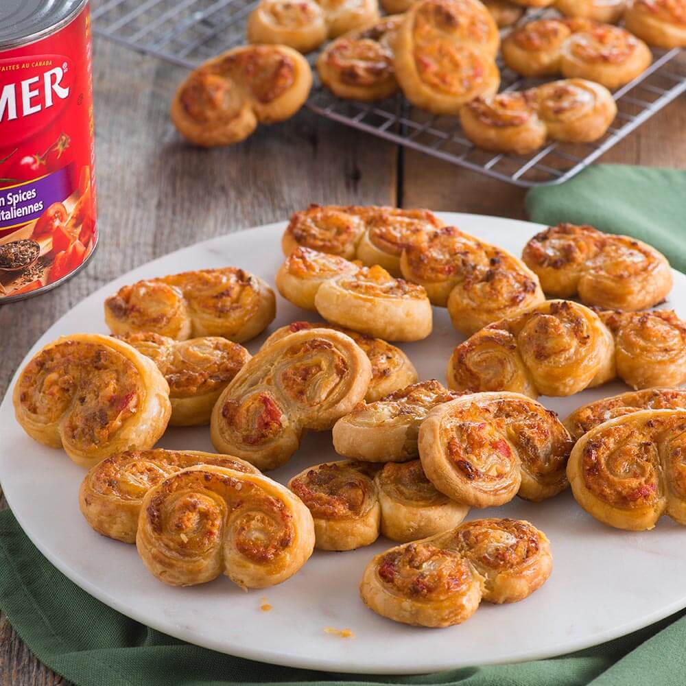 Italian Sausage and Ricotta Palmiers