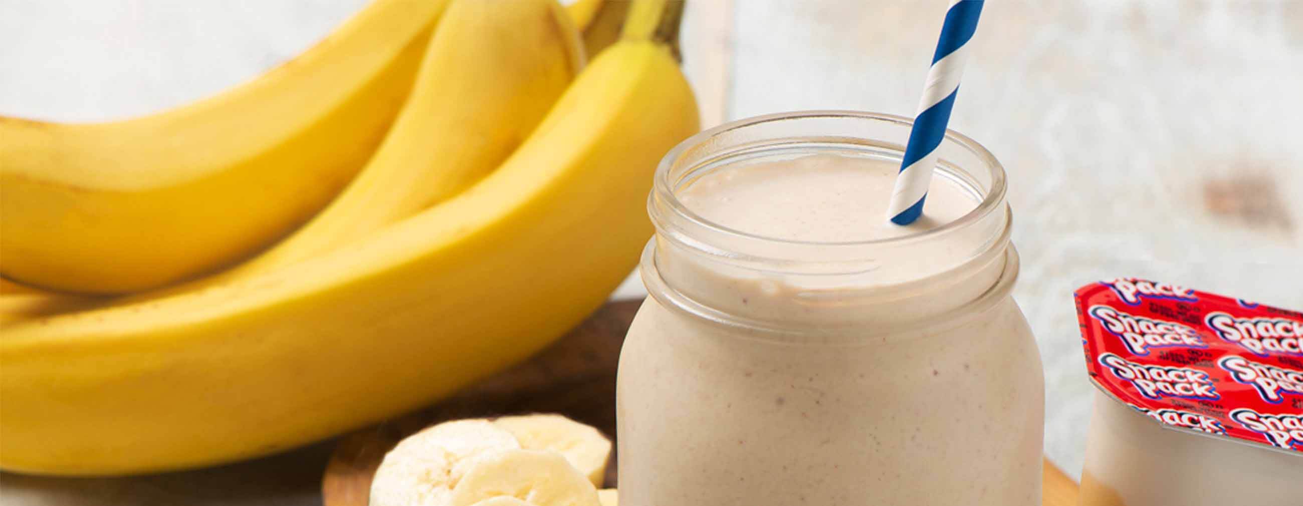 Banana & Peanut Butter Protein Smoothie