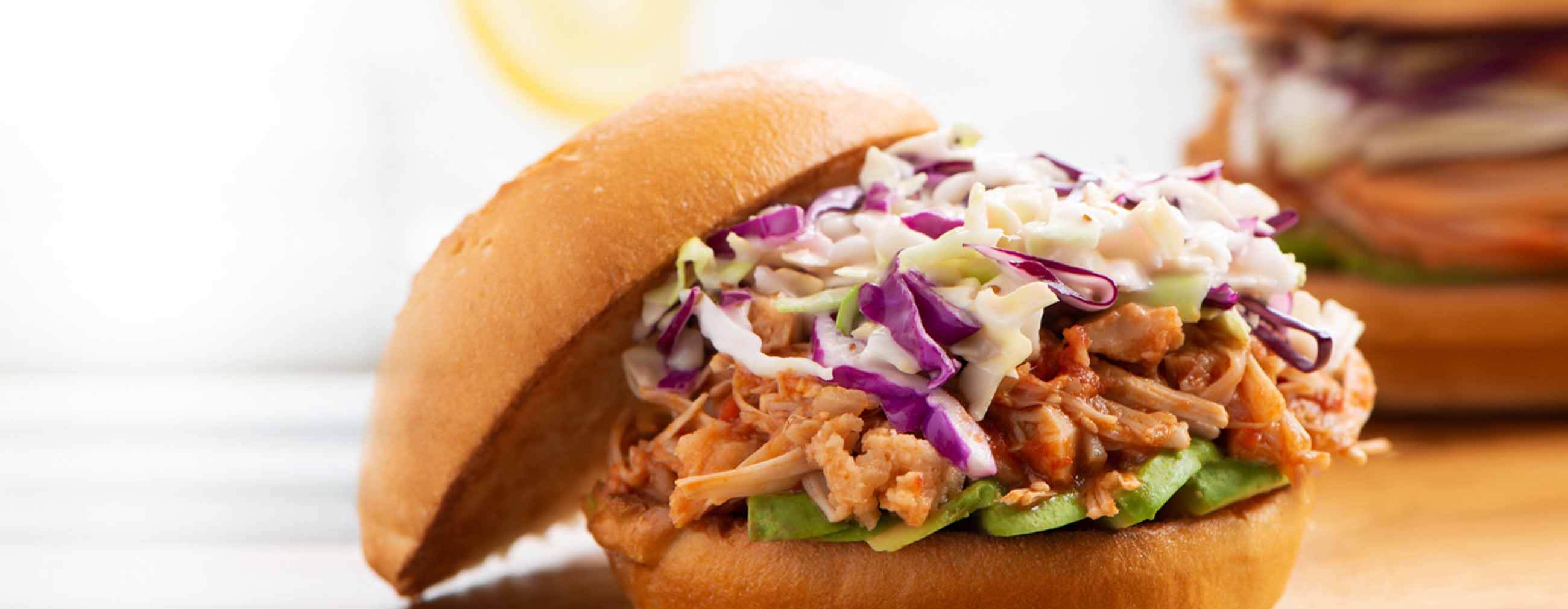 Pulled BBQ Jackfruit Sandwiches