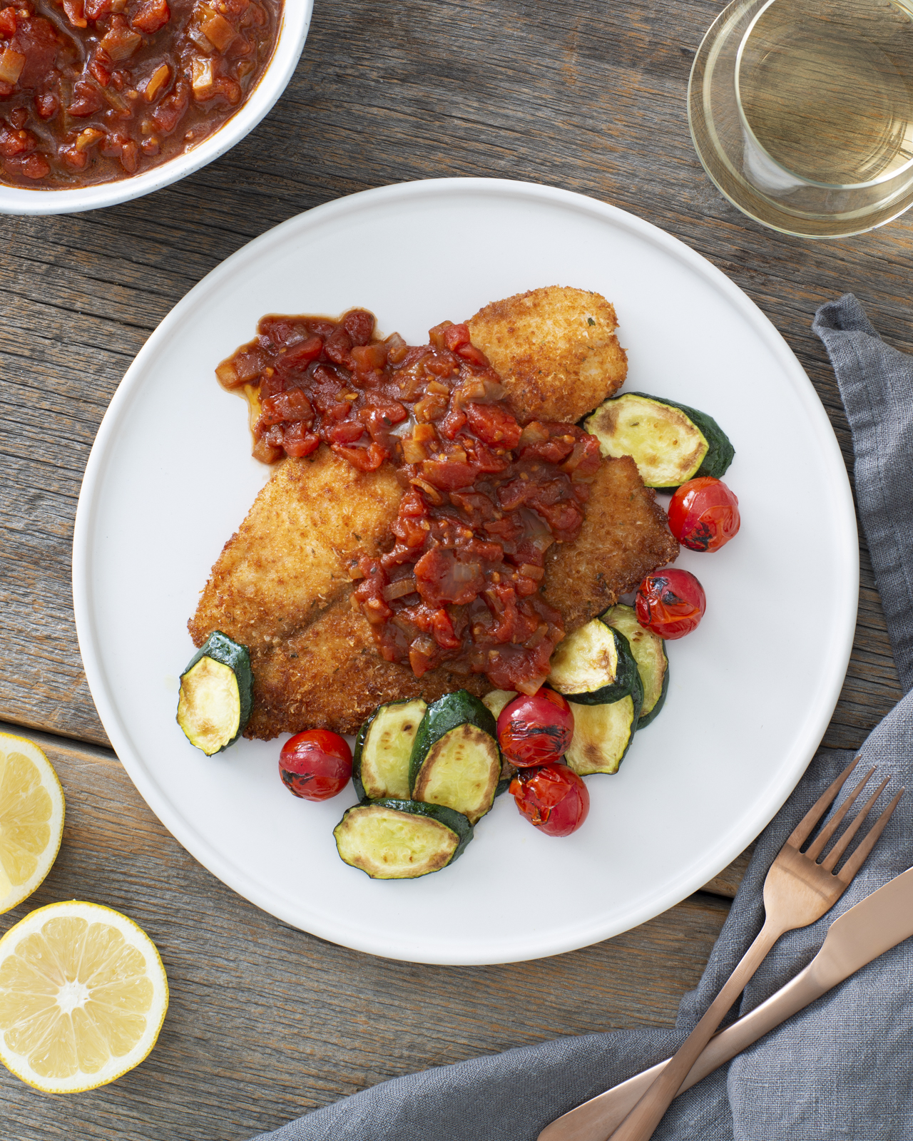 Crispy Breaded Tilapia