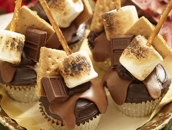 Petits gâteaux S’more