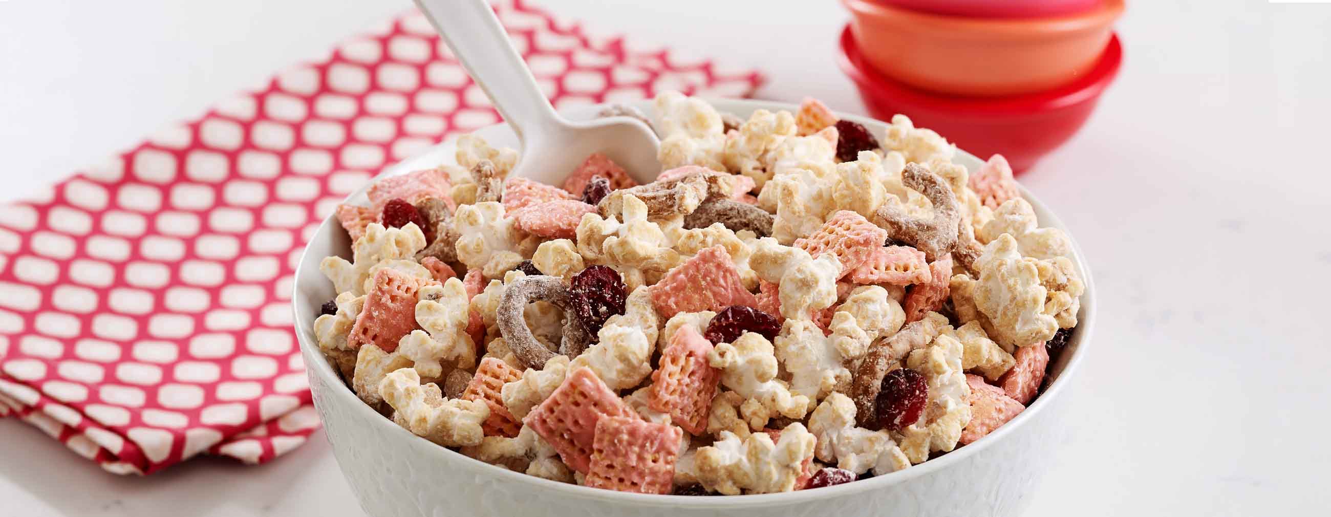 Valentine Popcorn Mix